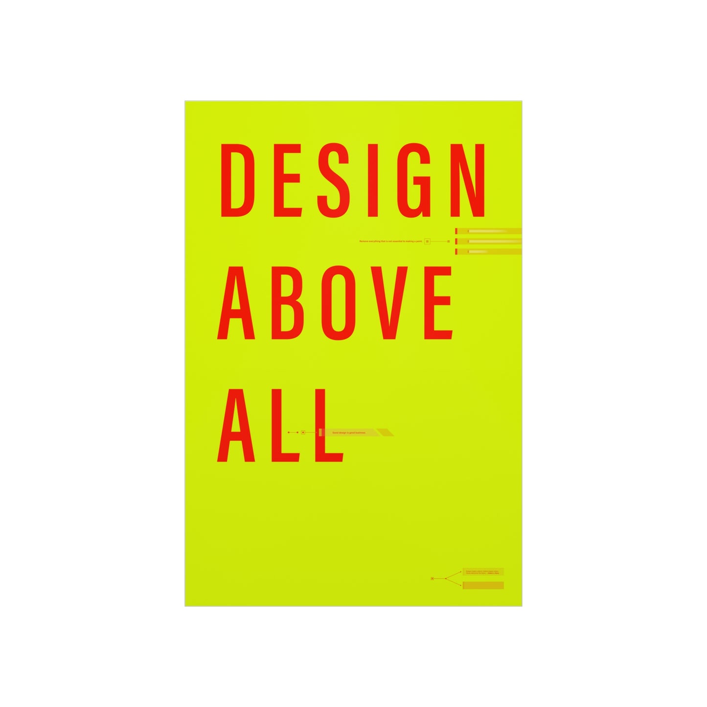 Design Above All - Poster